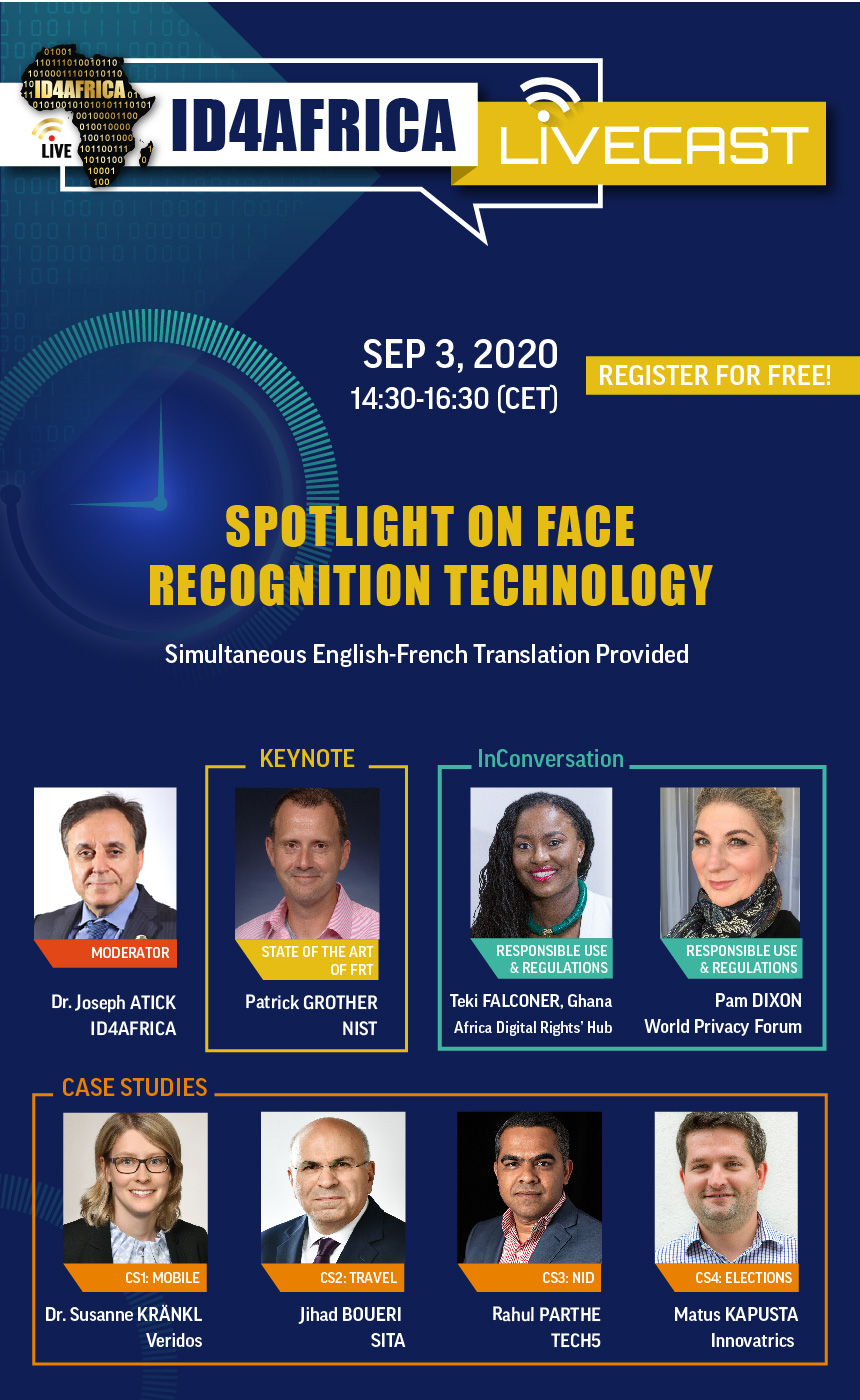 Spotlight on Face Recognition Technology LiveCast Webinar